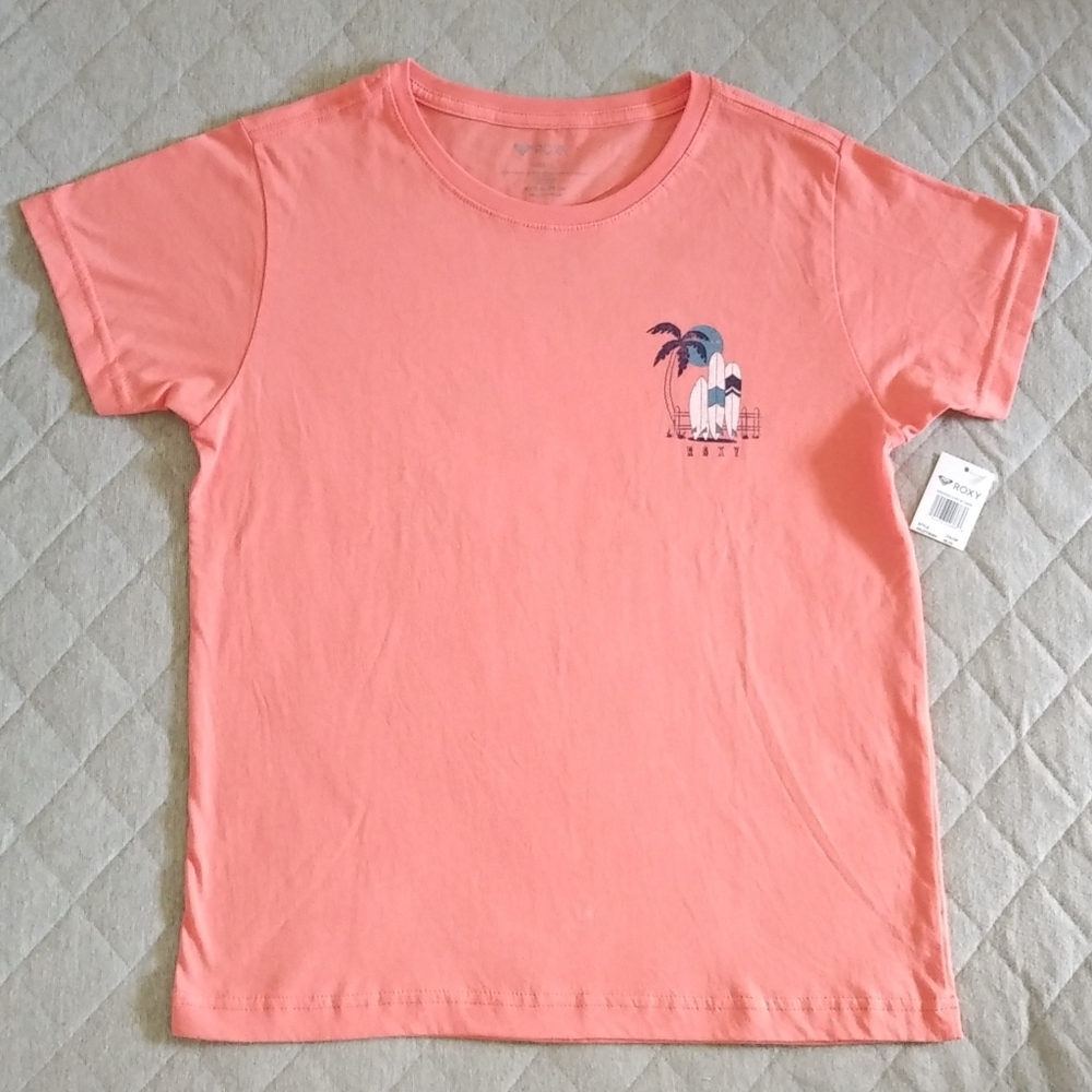 Roxy Surfboards🏄 and Palm Tree🌴 Tee - NWT - Picture 2 of 12